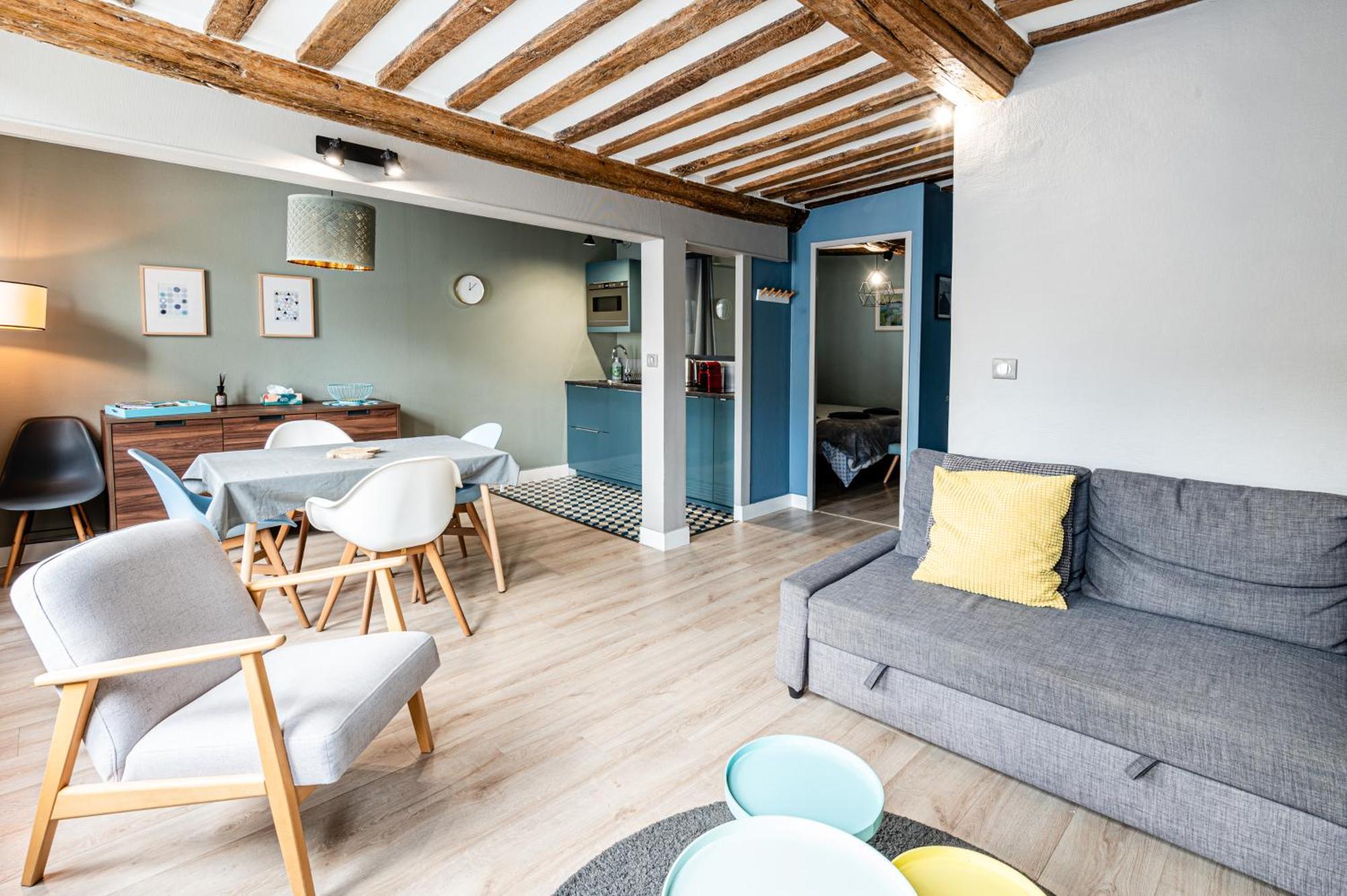 Cosy Loft - Plein Centre D'Honfleur Exterior foto