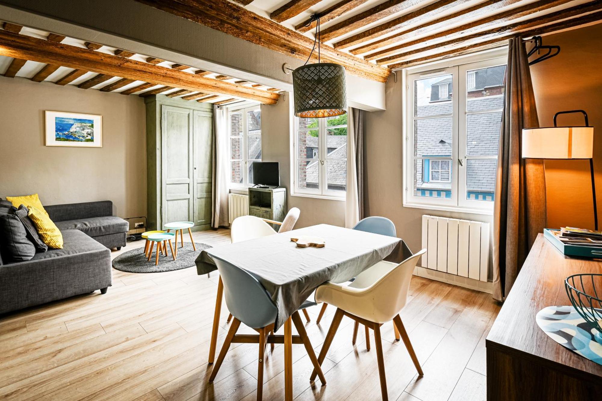 Cosy Loft - Plein Centre D'Honfleur Exterior foto