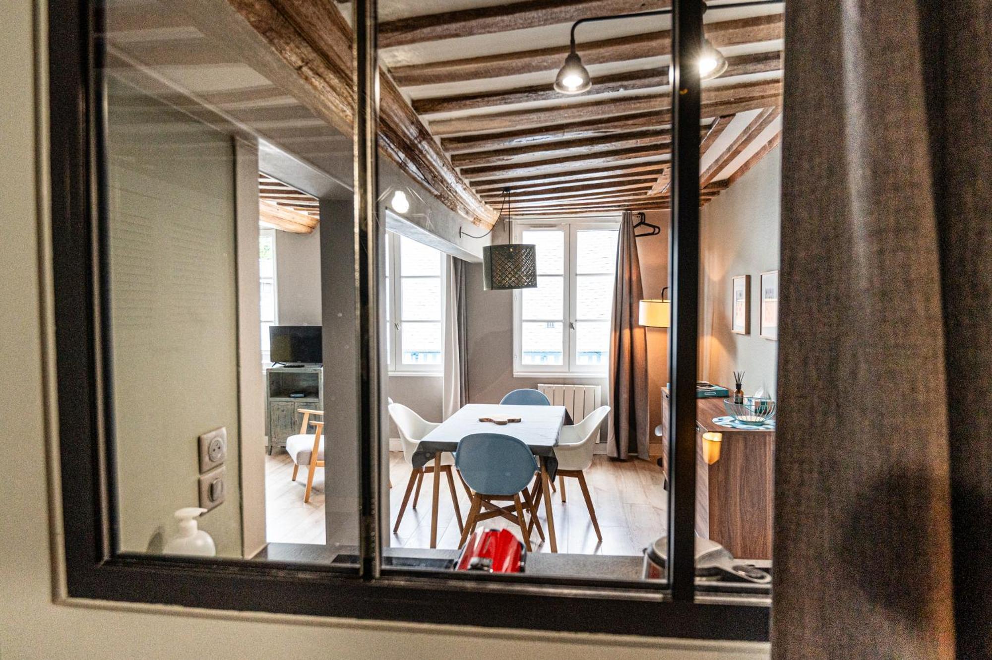 Cosy Loft - Plein Centre D'Honfleur Exterior foto