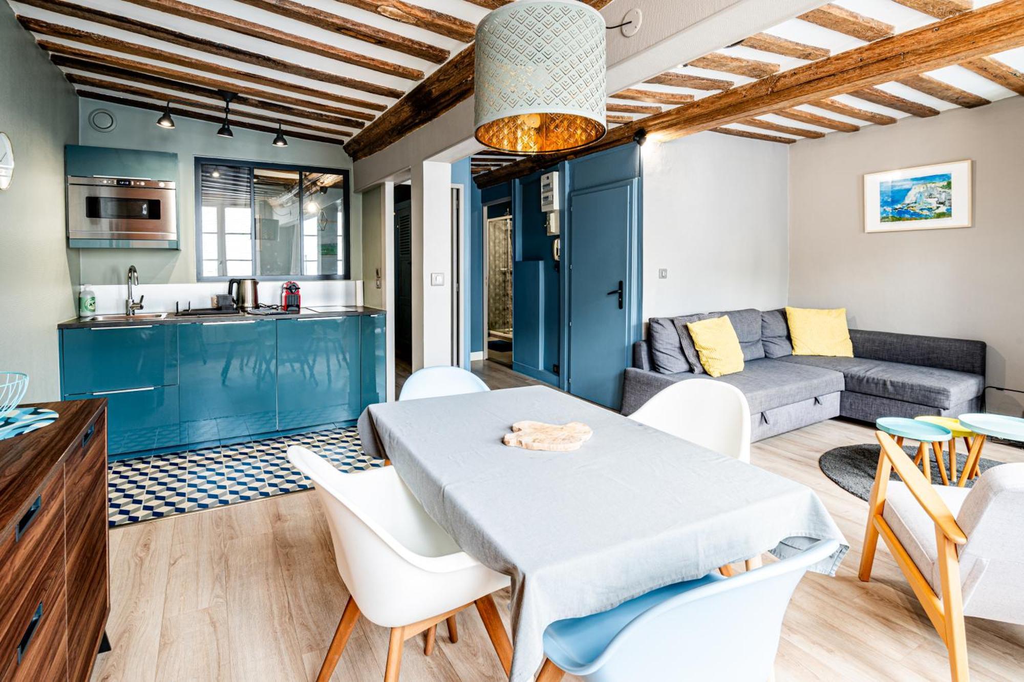 Cosy Loft - Plein Centre D'Honfleur Exterior foto