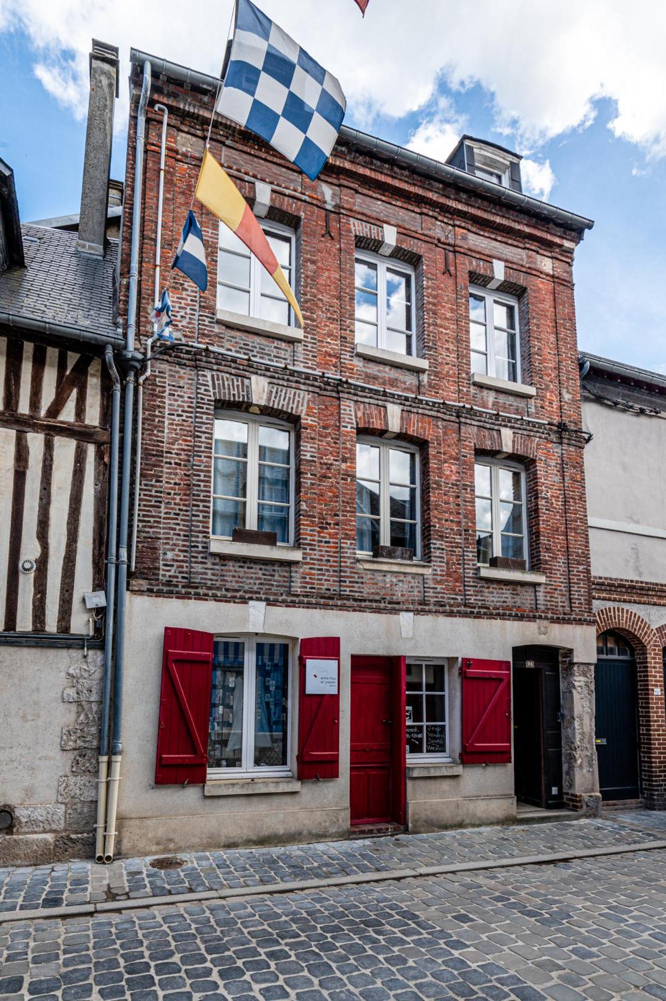 Cosy Loft - Plein Centre D'Honfleur Exterior foto